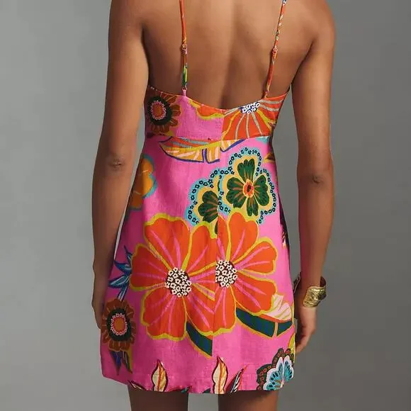 Farm Rio Garden Mini Dress - Picture 2 of 10